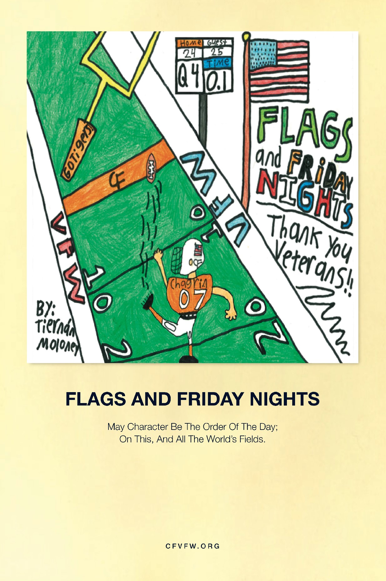 Flags and Friday Nights Poster